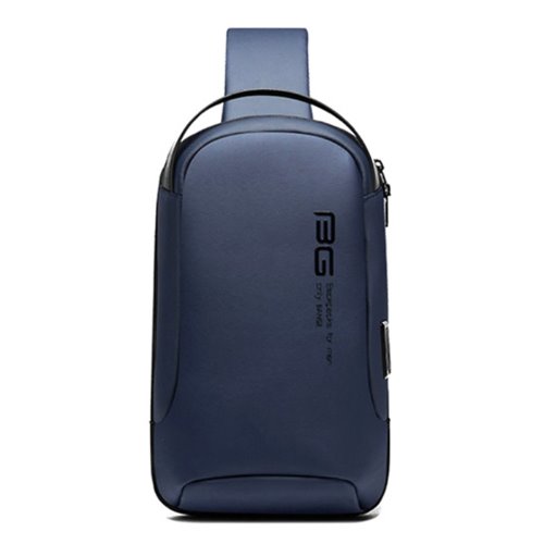 BG-7221 볼즈블루 슬링백여행 보조가방[생활방수 / USB포트내장 / 에어메쉬]